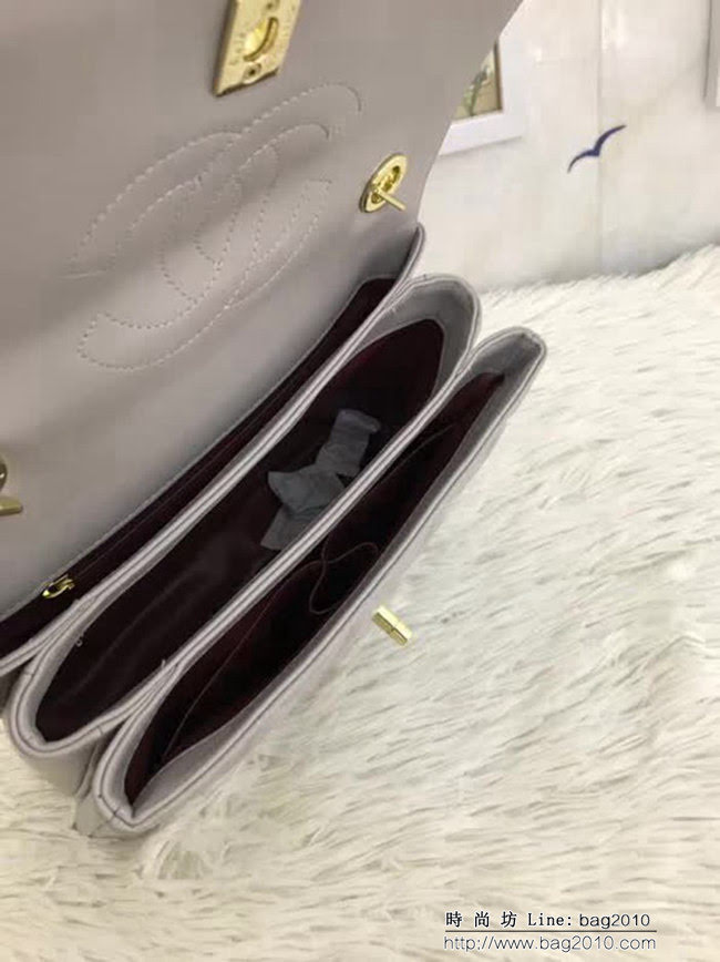 香奈兒CHANEL 92236 2018秋冬小羊皮手提肩背斜背鏈條包 DSC1069